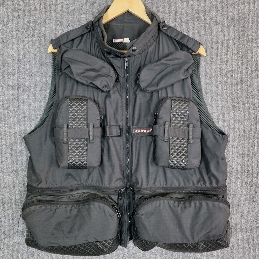 Tamrac Seditionaries Photo Vest Large Vintage USA Camera Gear Tactical Utility